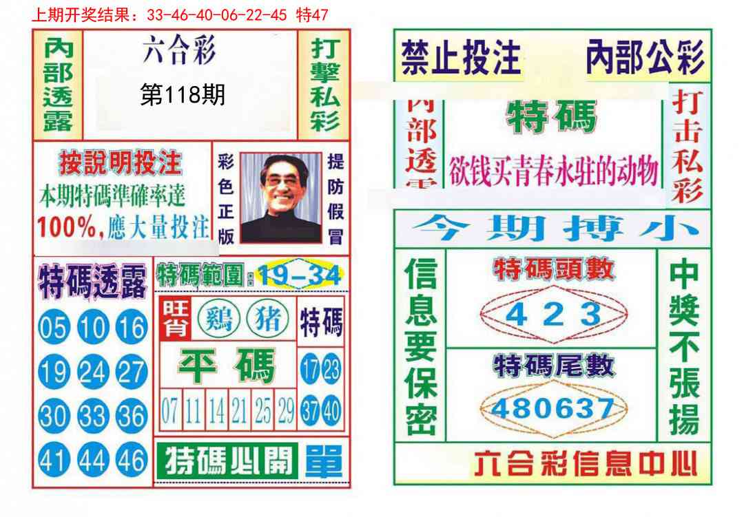 118期内部会员专用[图]