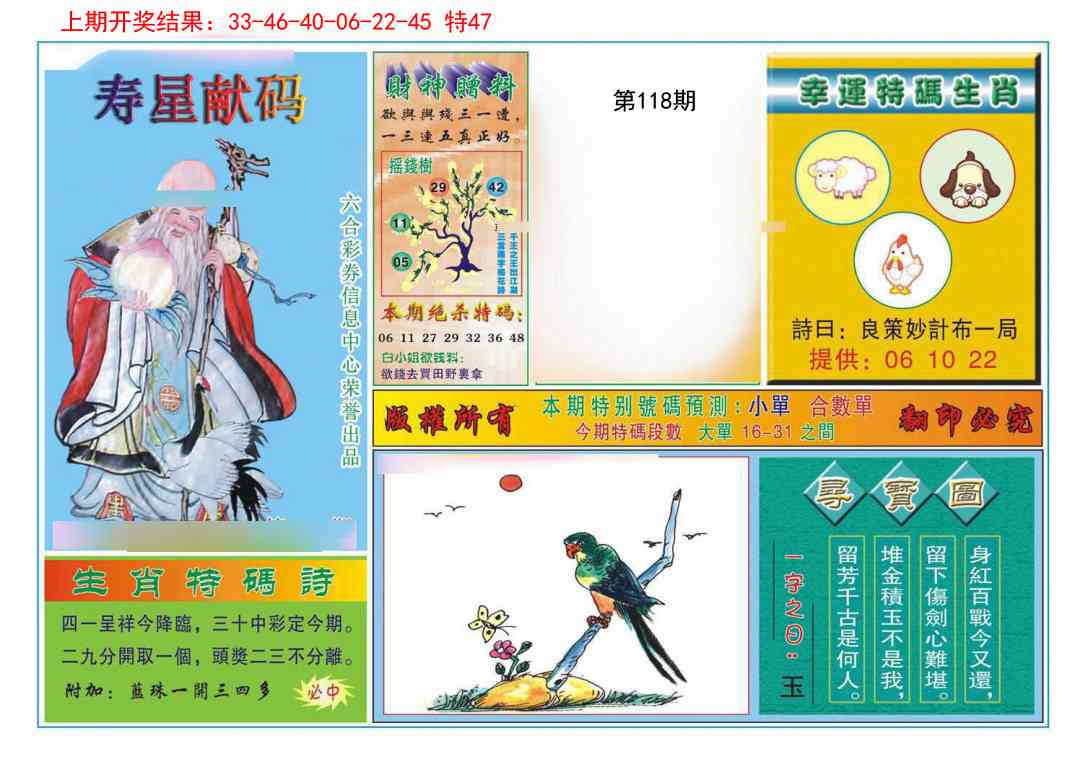 118期寿星献码[图]