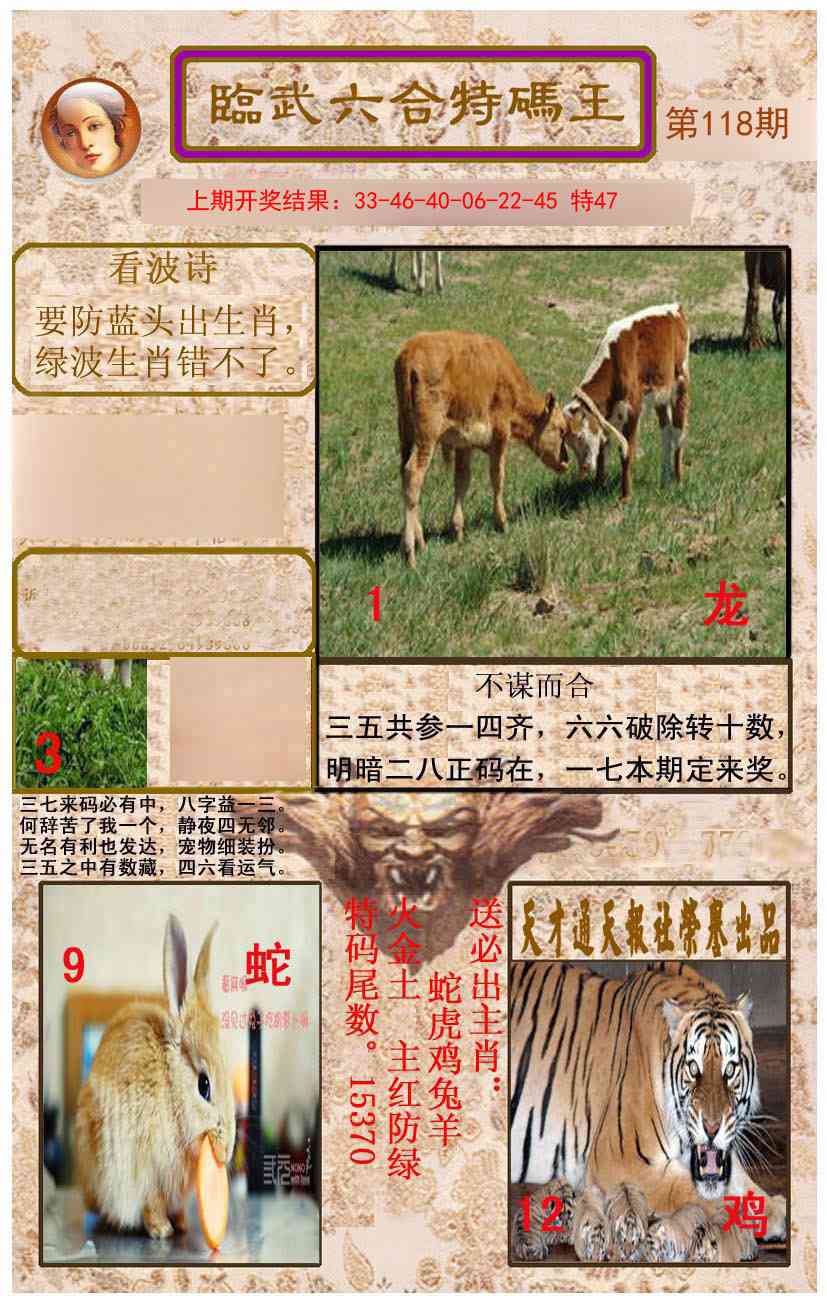 118期临武六合特码王[图]
