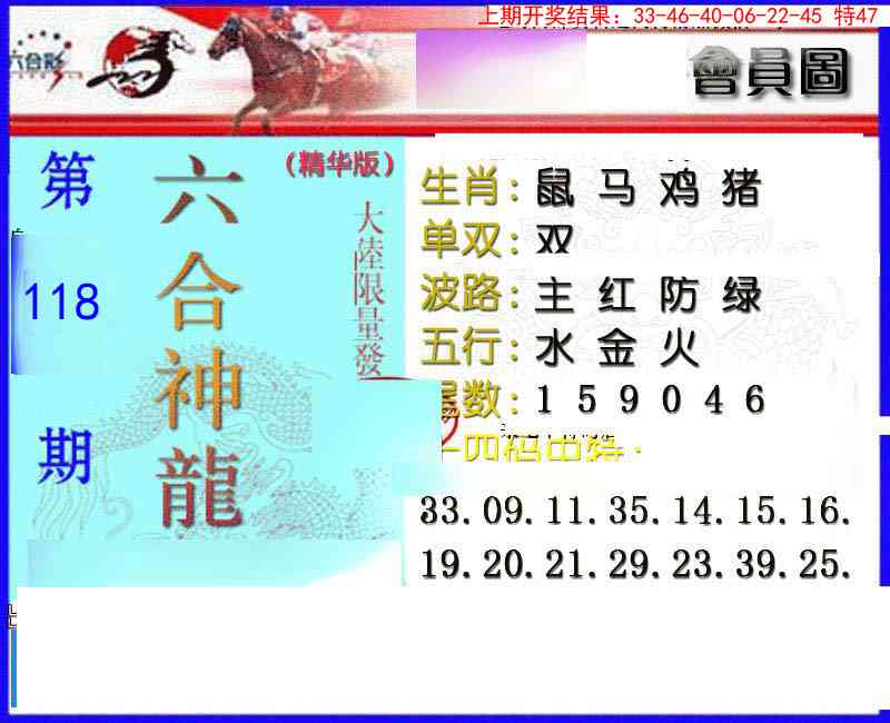118期六合神龙[图]