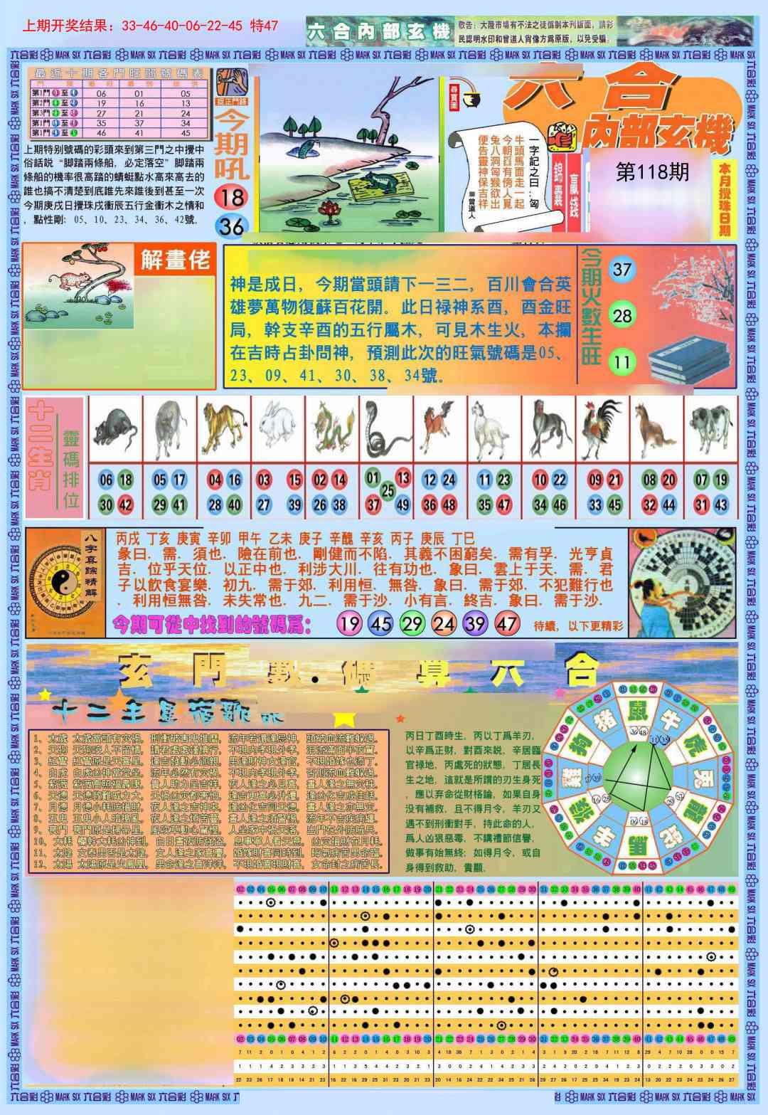 118期(新版)内部玄机A[图]