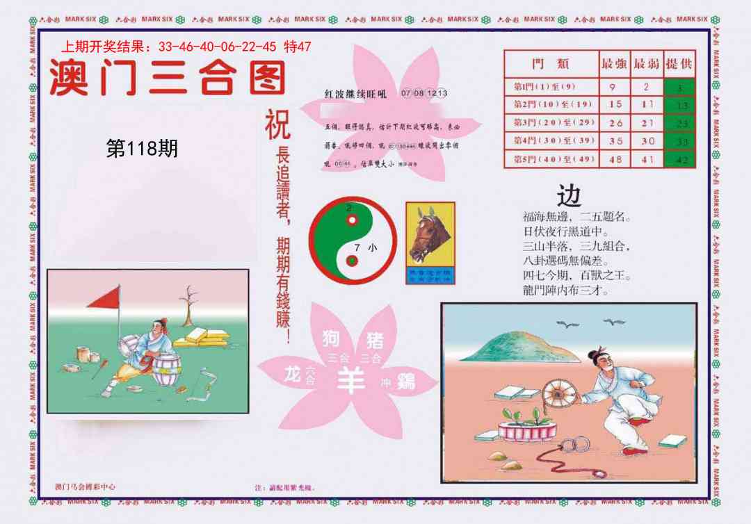 118期4-澳门三合[图]