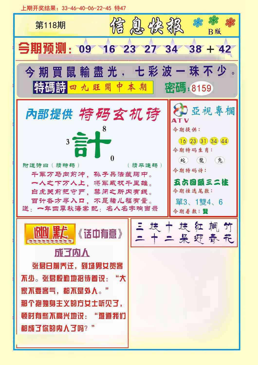 118期信息快报B[图]