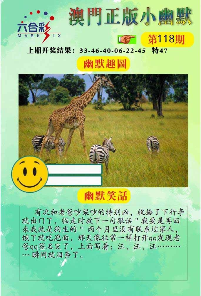 118期正版小幽默[图]