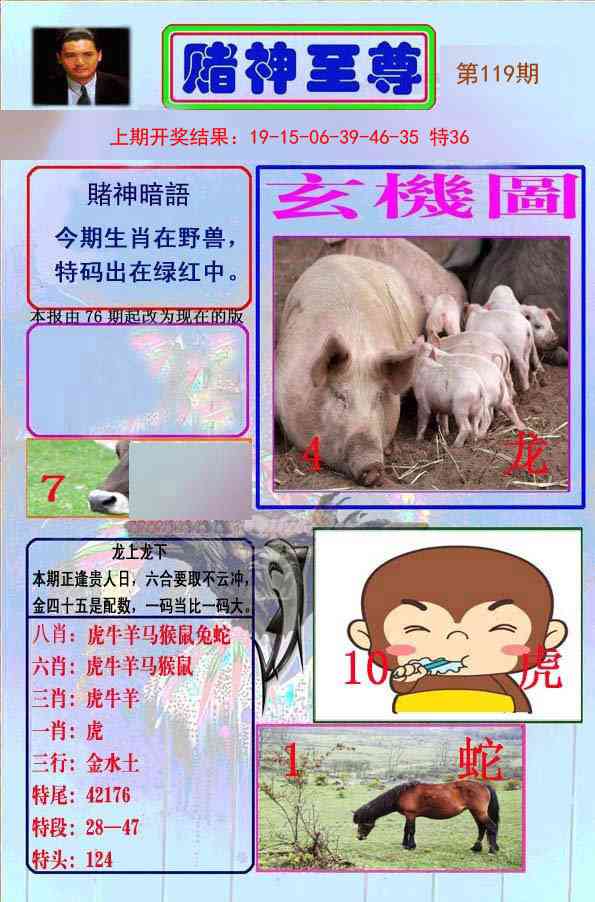 119期赌神至尊[图]