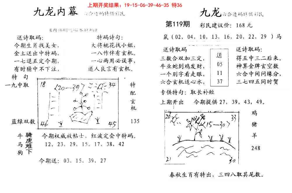 119期九龙内幕[图]