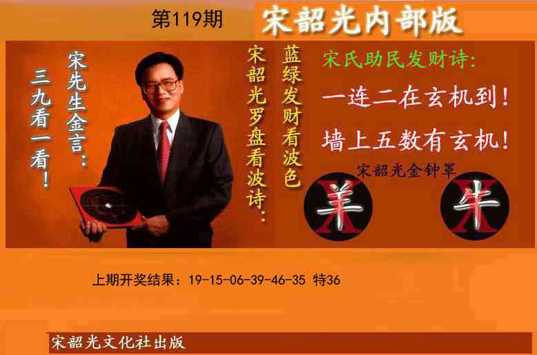 119期宋韶光内部版(另版)[图]