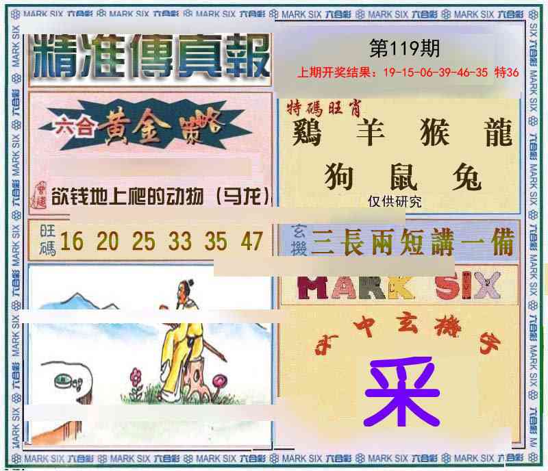 119期精准<傳真報>[图]