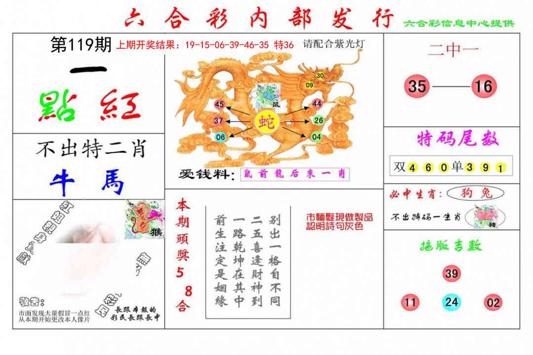 119期一点红[图]