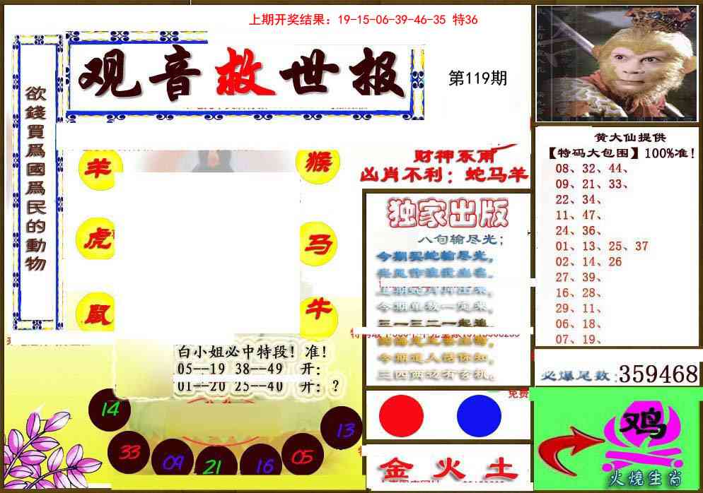 119期(另)观音救世密报[图]