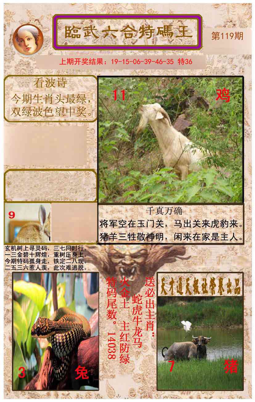 119期临武六合特码王[图]