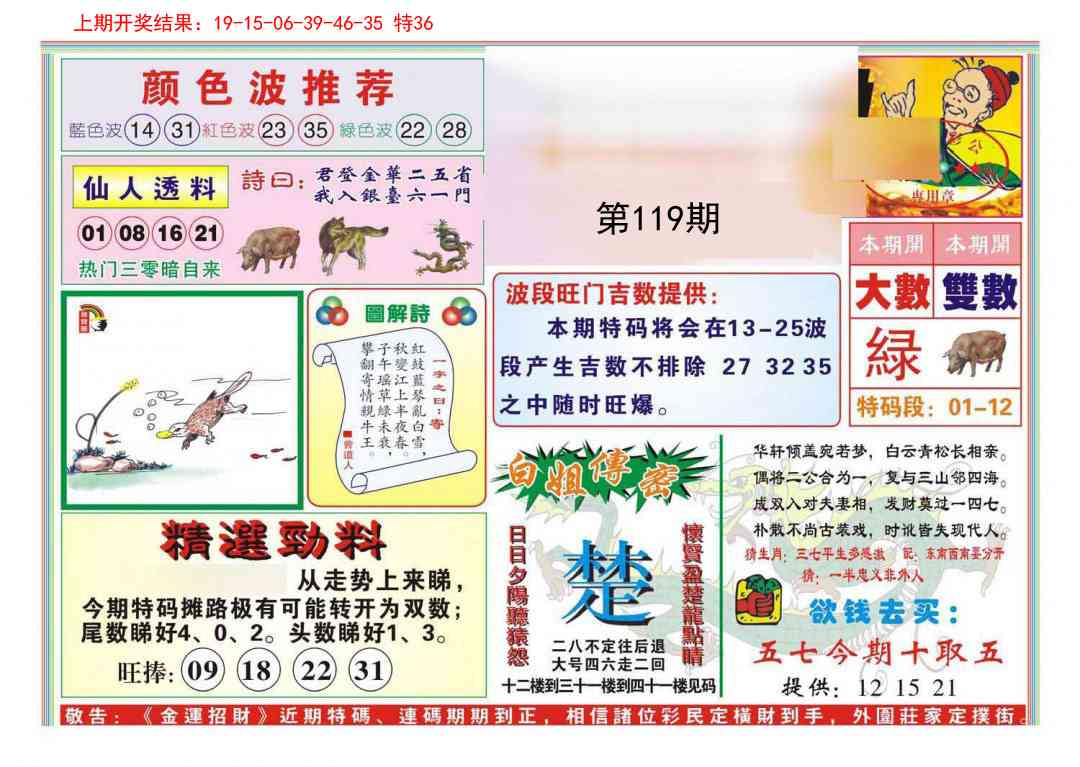 119期金运招财[图]