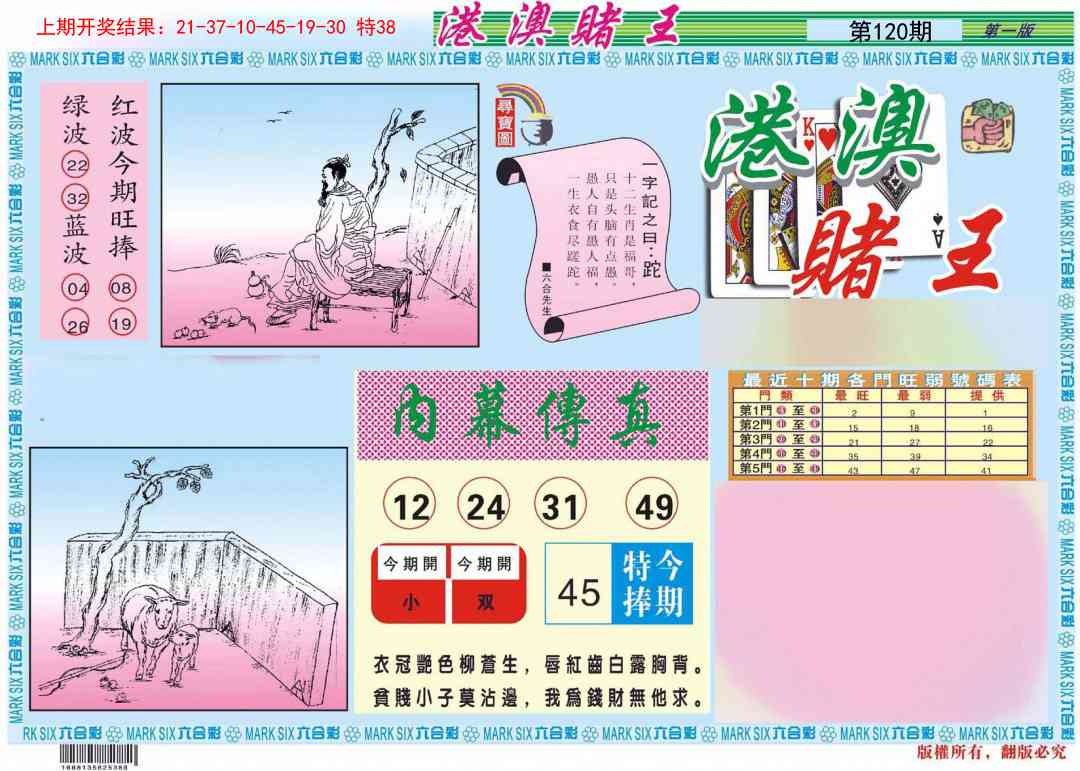 120期港澳赌王A[图]