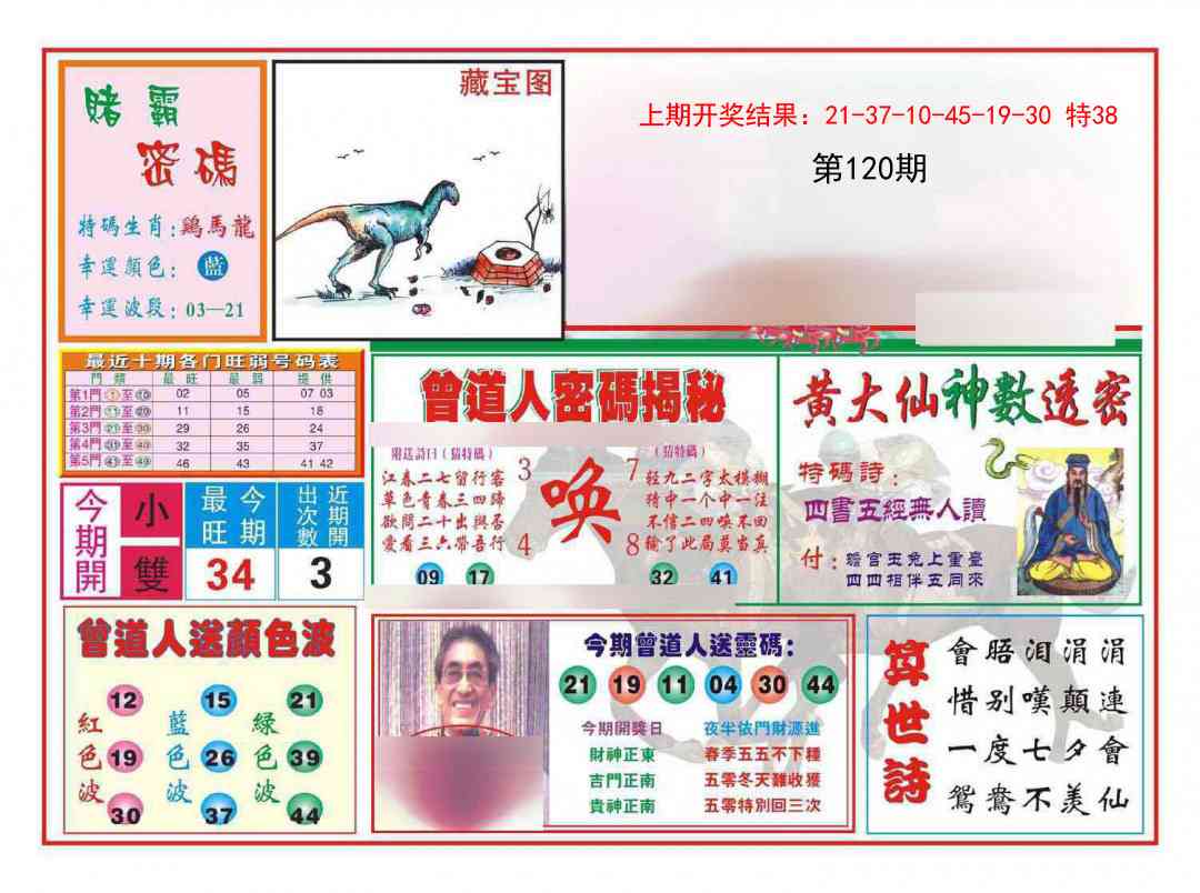 120期赢钱一经[图]