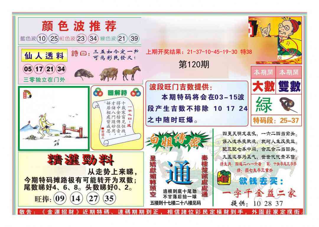 120期金运招财[图]