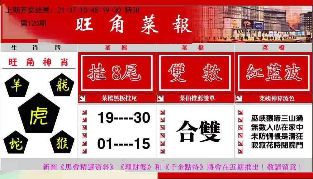 120期旺角菜报[图]