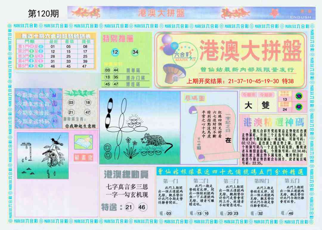 120期港澳大拼盘A[图]