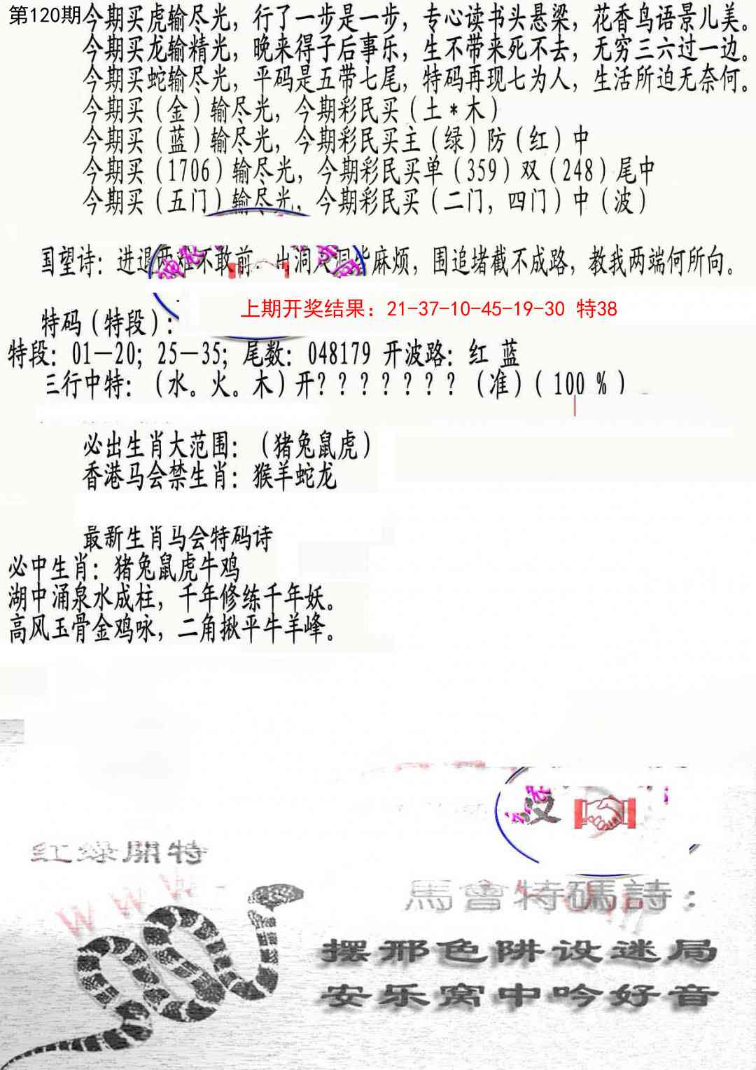 120期蛇报B[图]