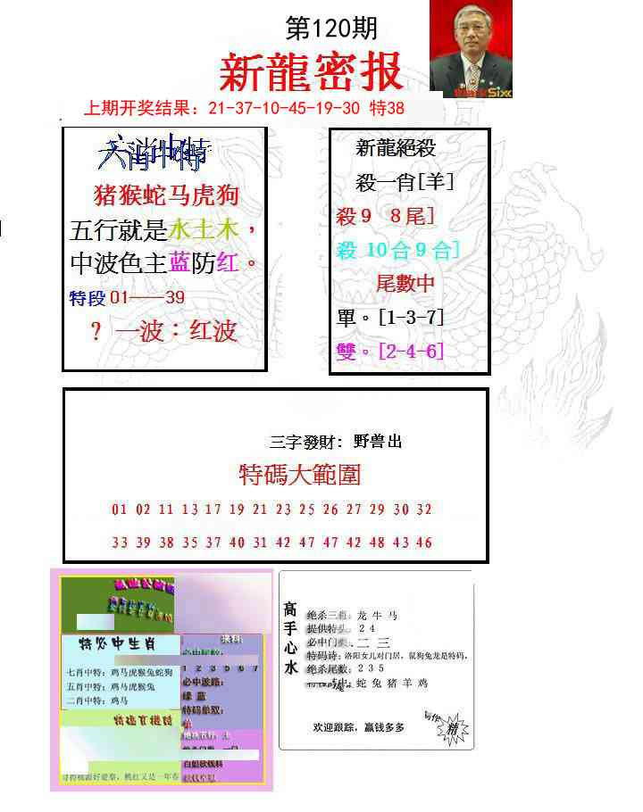 120期新龙密报[图]