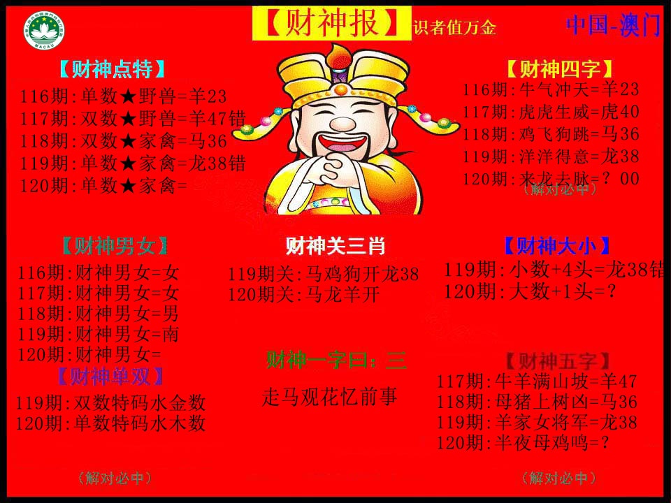 120期红财神[图]