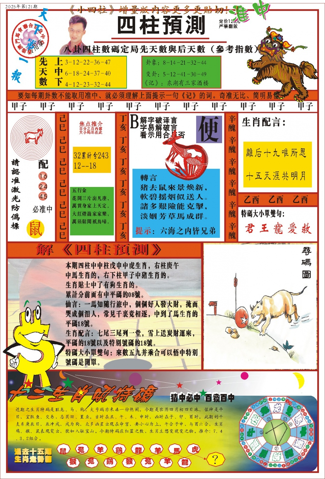 121期(新版)四柱预测A[图]
