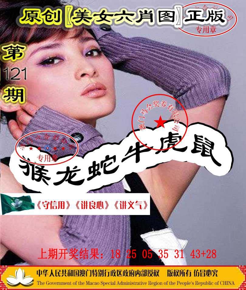 121期另版美女六肖图[图]