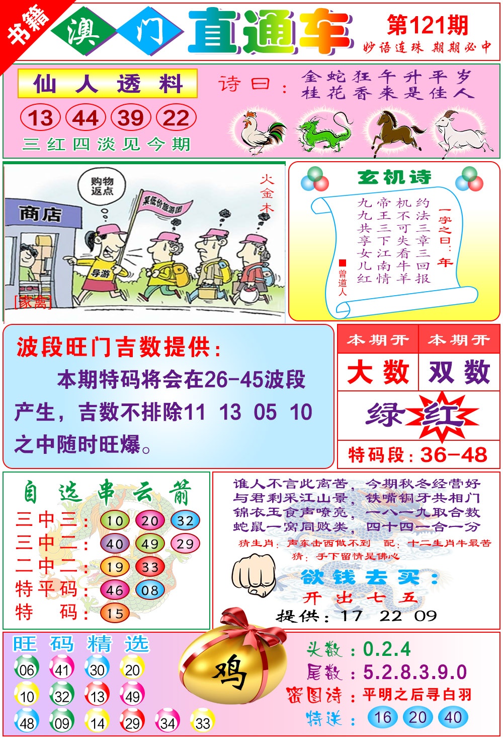 121期白姐直通车[图]