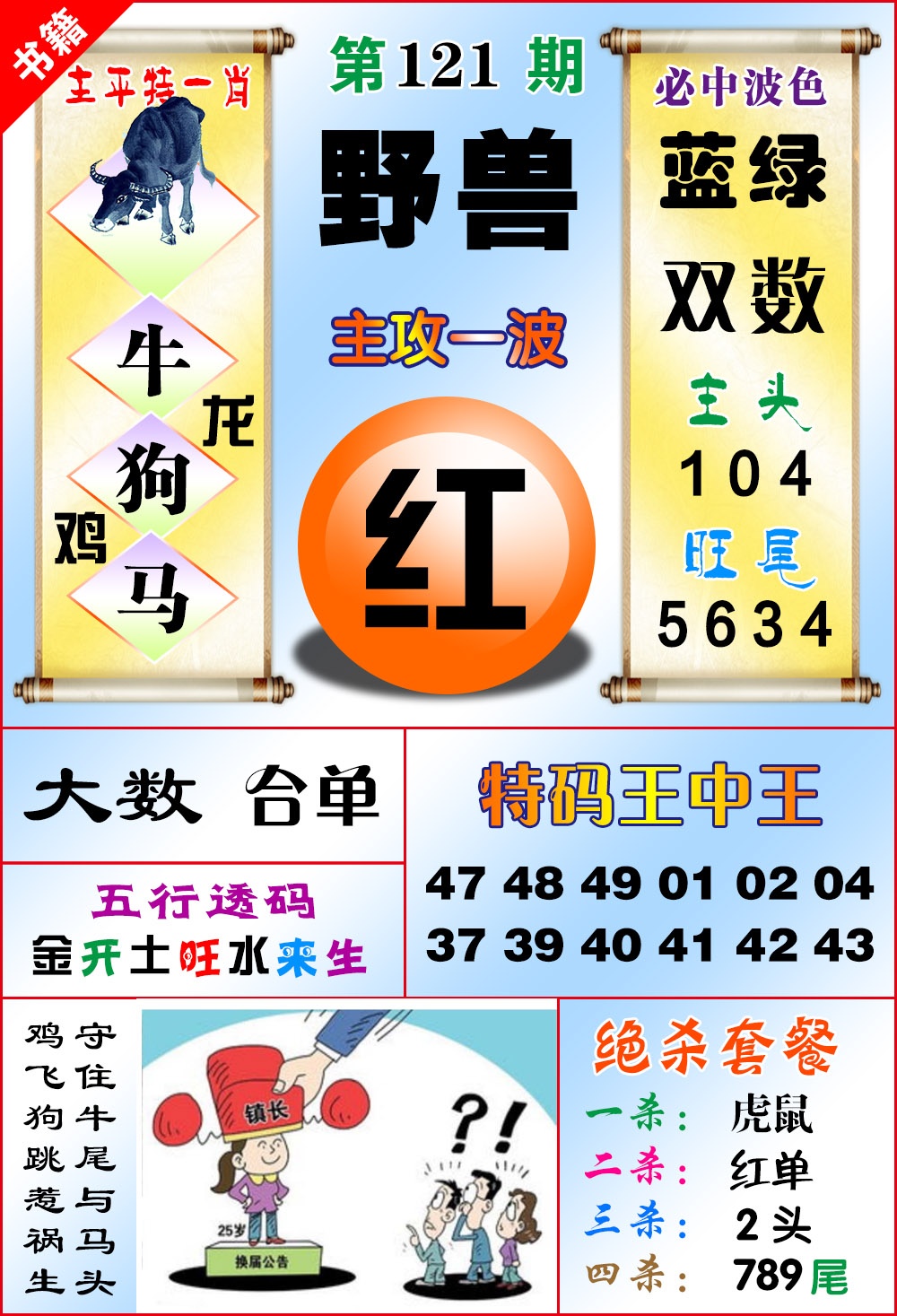 121期澳门绝杀来料[图]