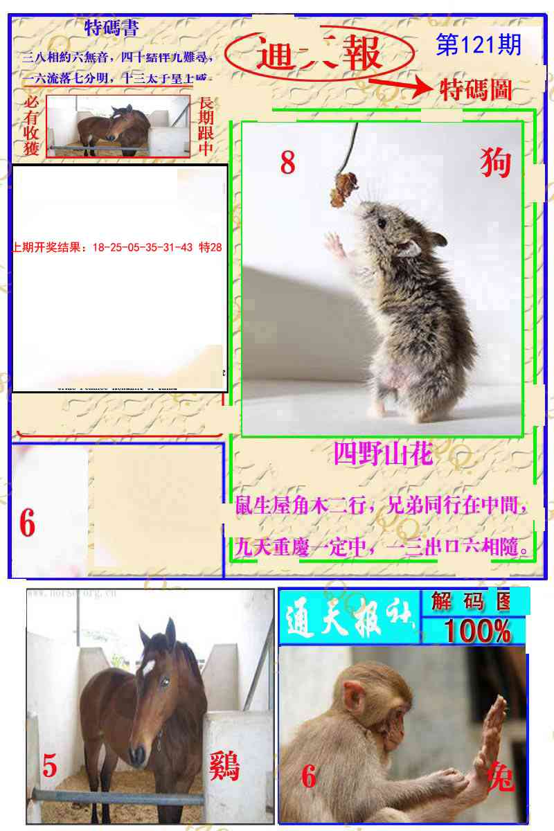 121期通天特解图[图]