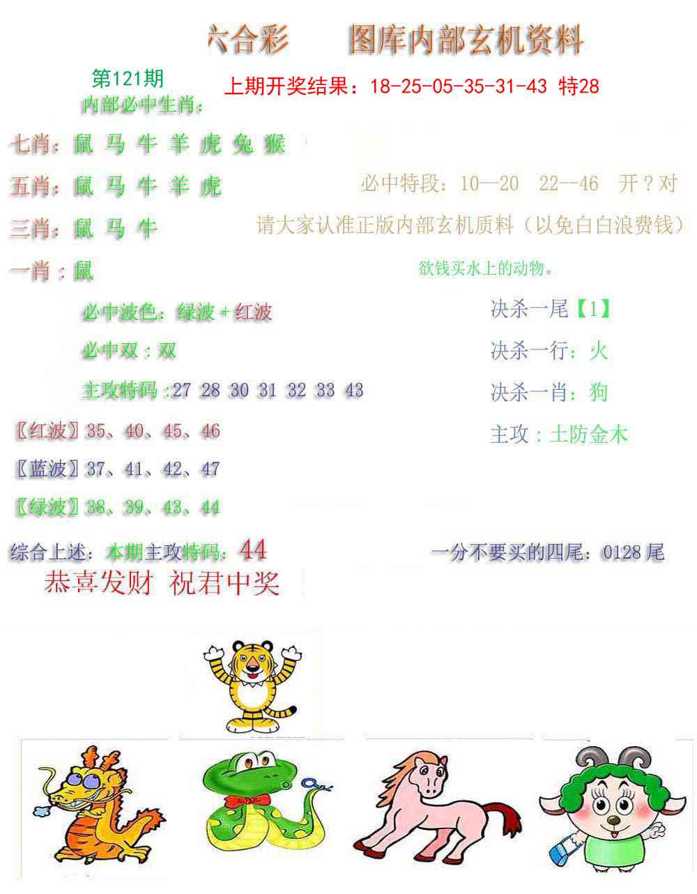 121期内部玄机资料[图]