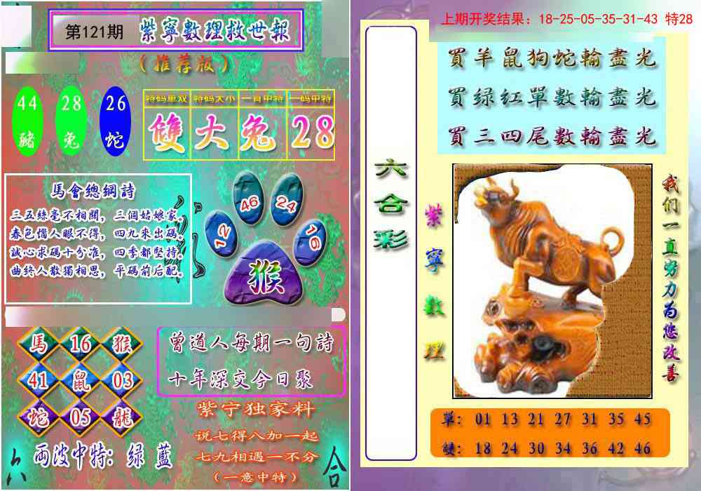 121期数理救世报[图]