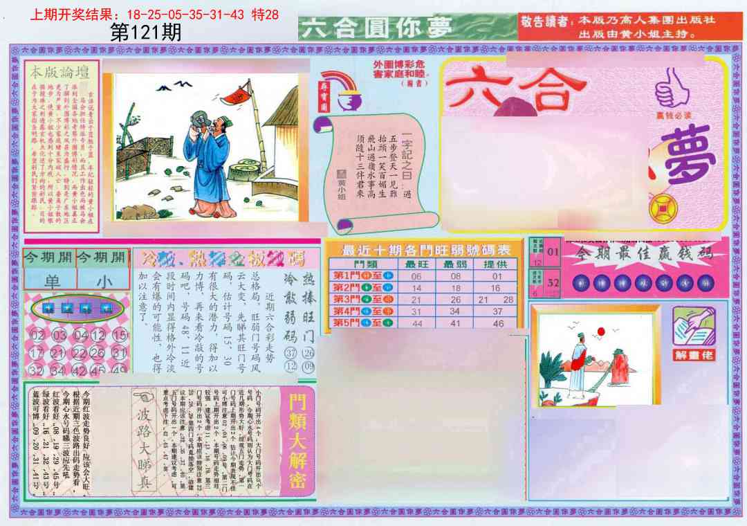 121期(新版)六合圆你梦A[图]