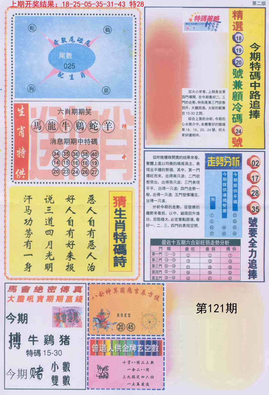 121期曾道人内幕消息B[图]