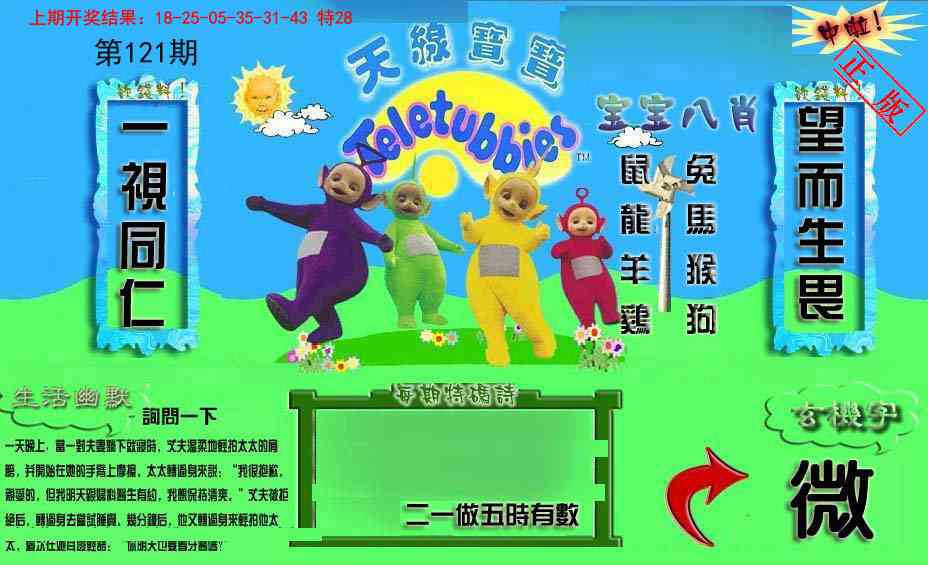 121期新天线宝宝(2006一版)[图]