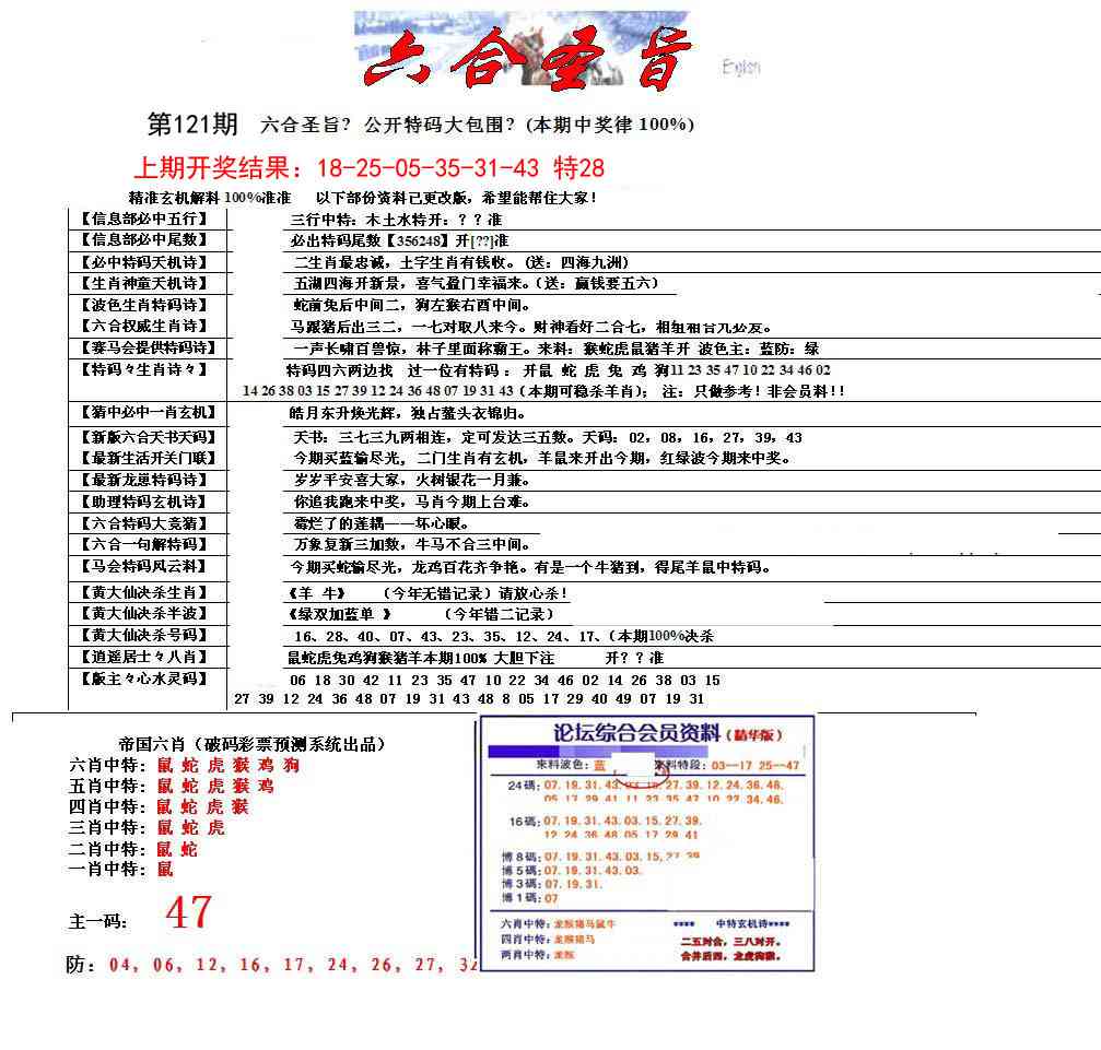 121期六合圣旨[图]