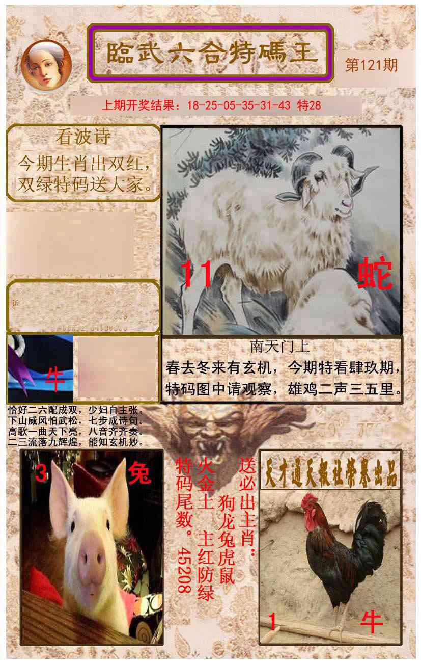 121期临武六合特码王[图]