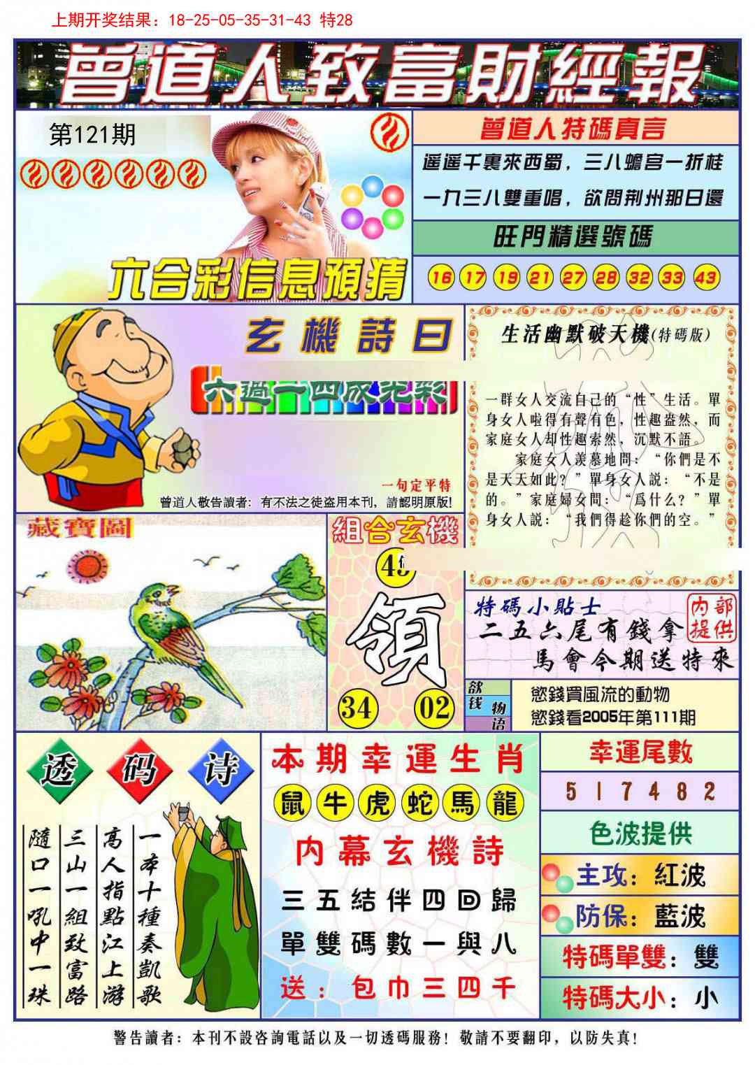 121期曾道人致福财经[图]