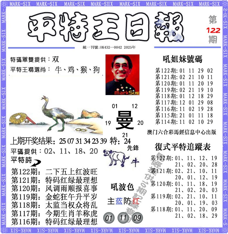122期平特王日报[图]