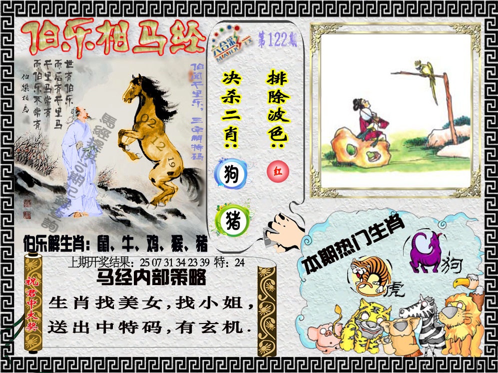 122期伯乐相马经[图]