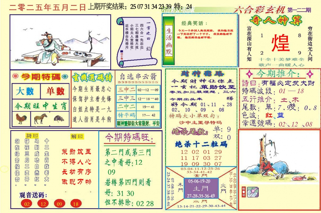122期六合玄机[图]