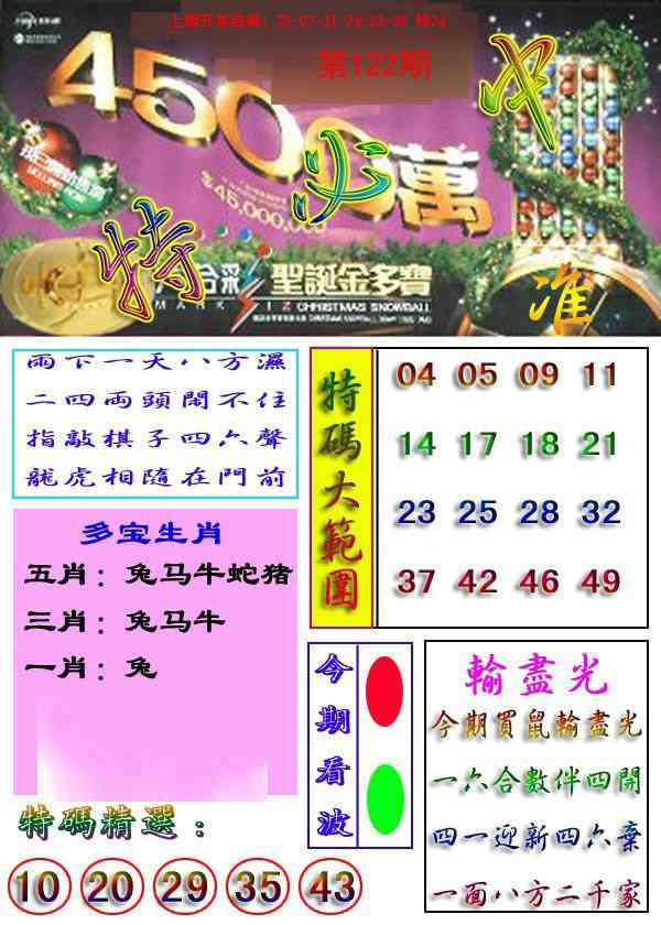122期特必中[图]