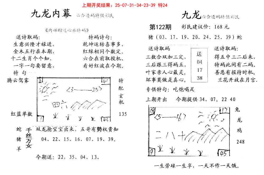 122期九龙内幕[图]