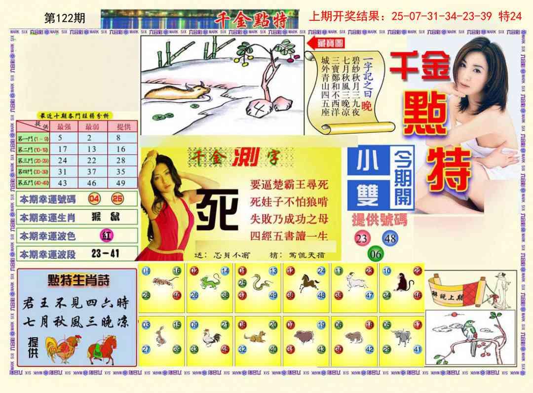 122期千金点特A[图]
