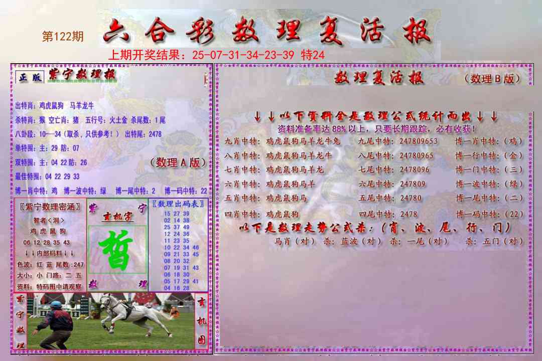 122期数理复活报[图]