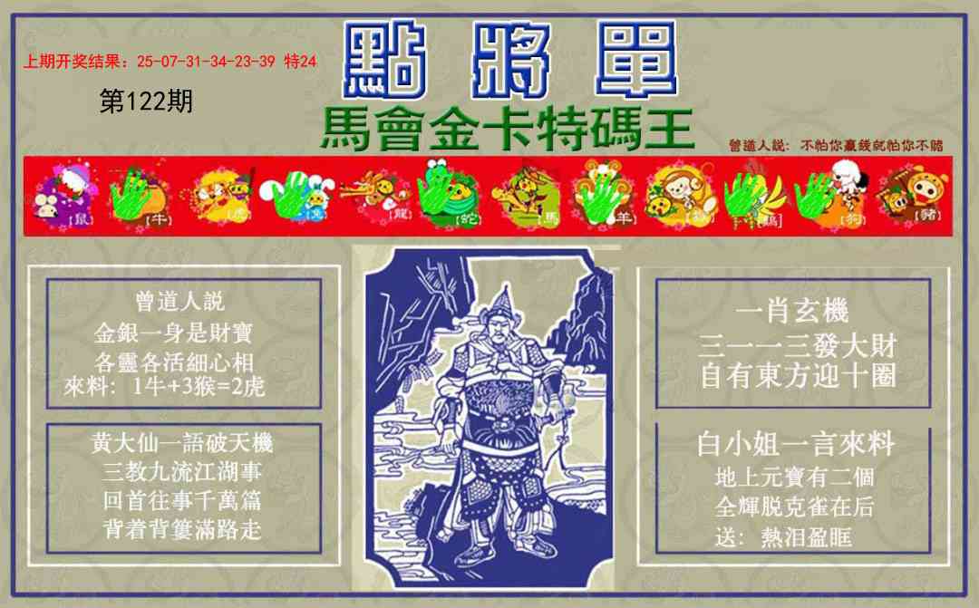 122期点将单[图]