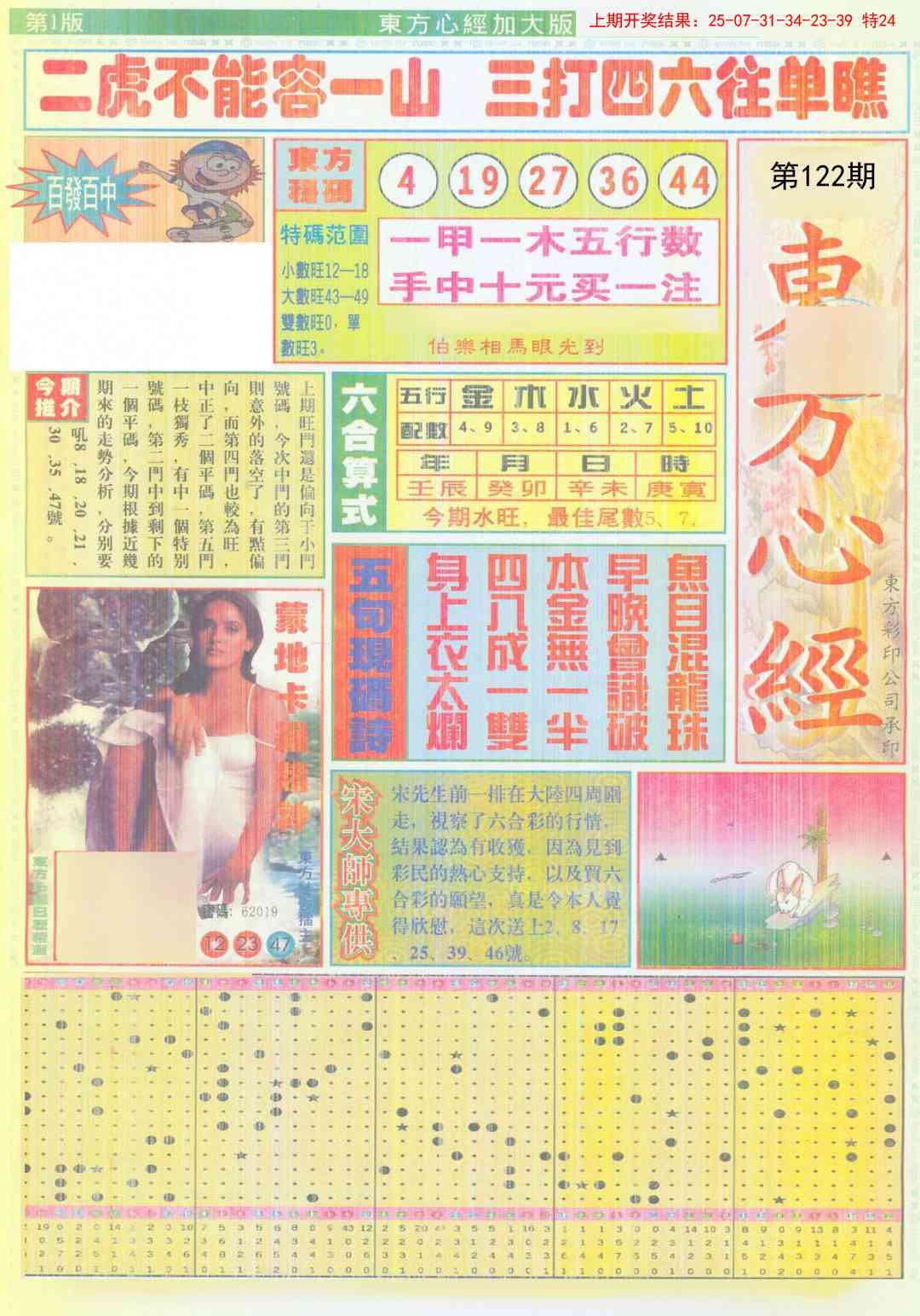 122期东方心经A加大版[图]