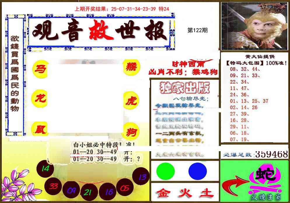 122期(另)观音救世密报[图]