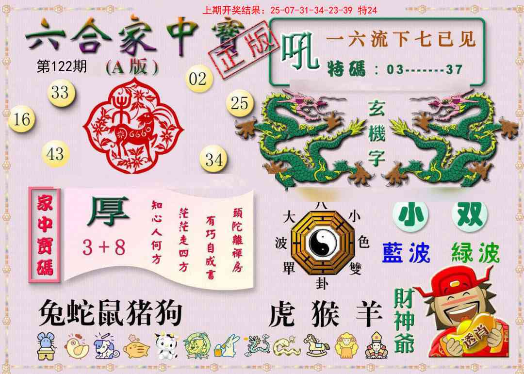 122期六合家中宝A[图]