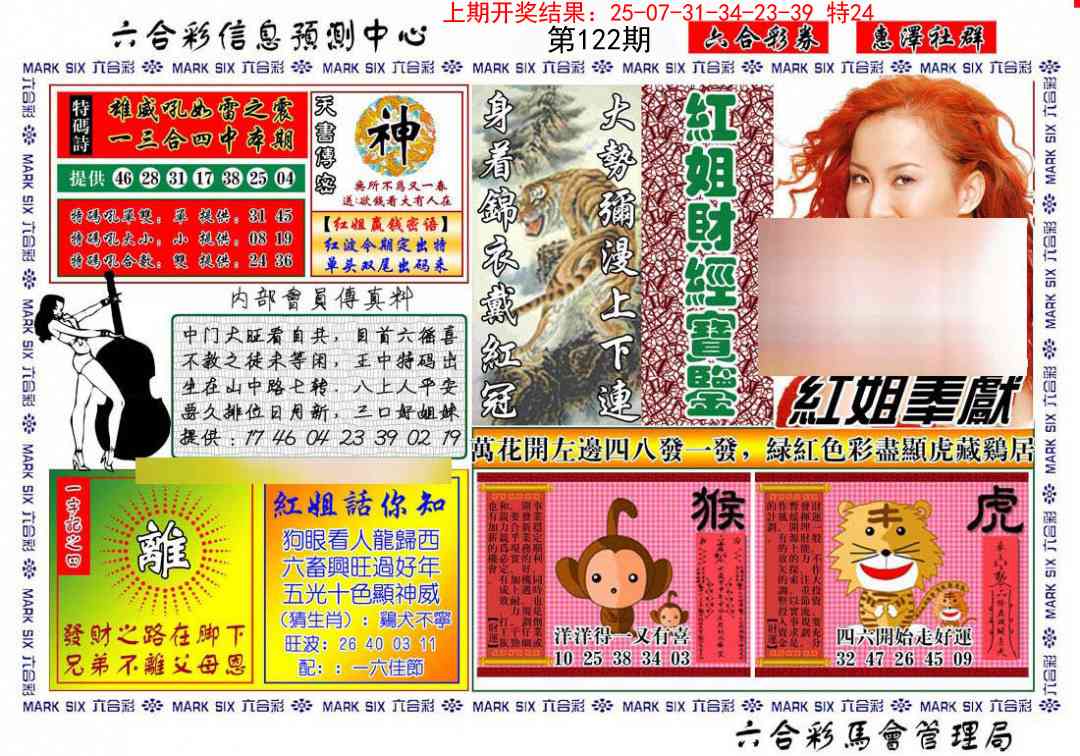 122期红姐财经宝鉴[图]