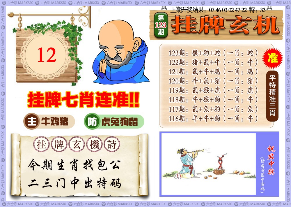 123期挂牌玄机[图]